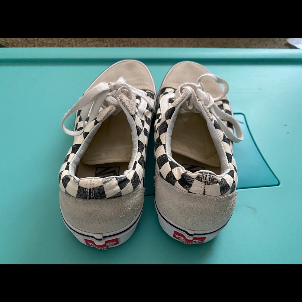 Tan Checkered VANS - Picture 4 of 4